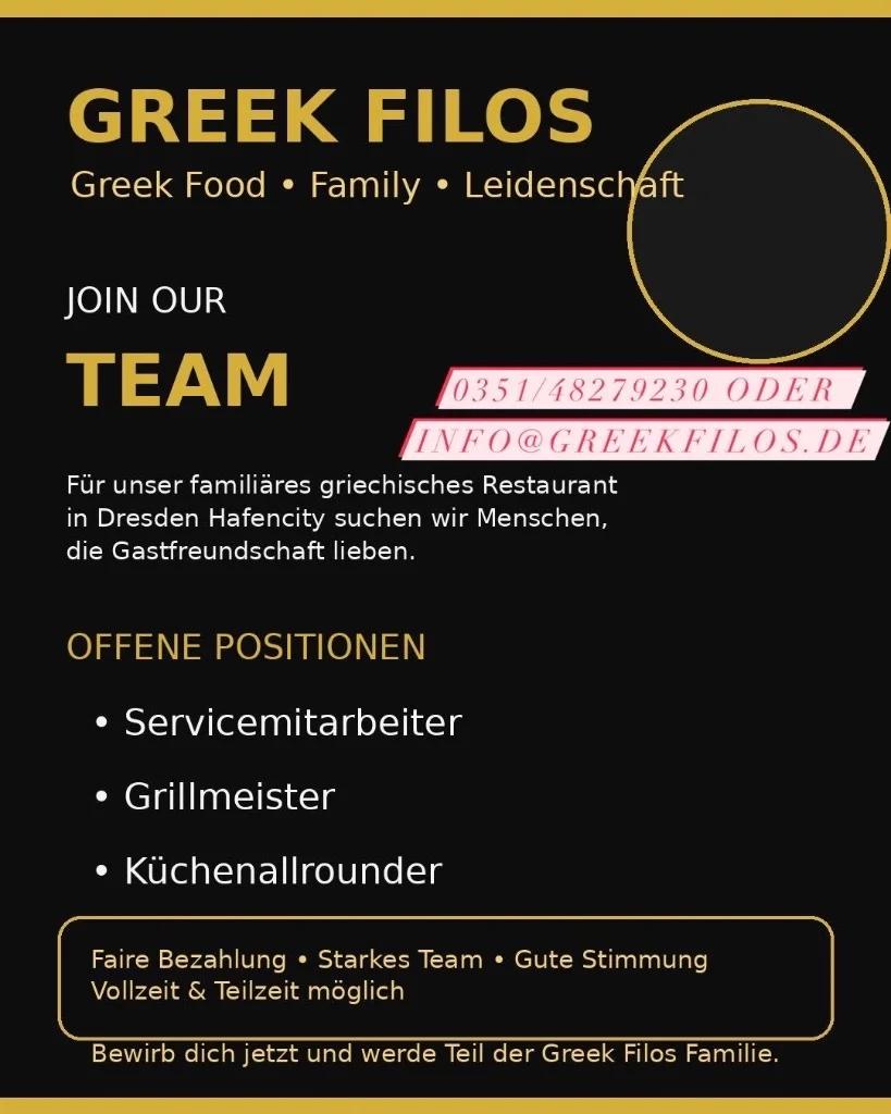Join Our Team – Deutsch (mit Kontakt)
